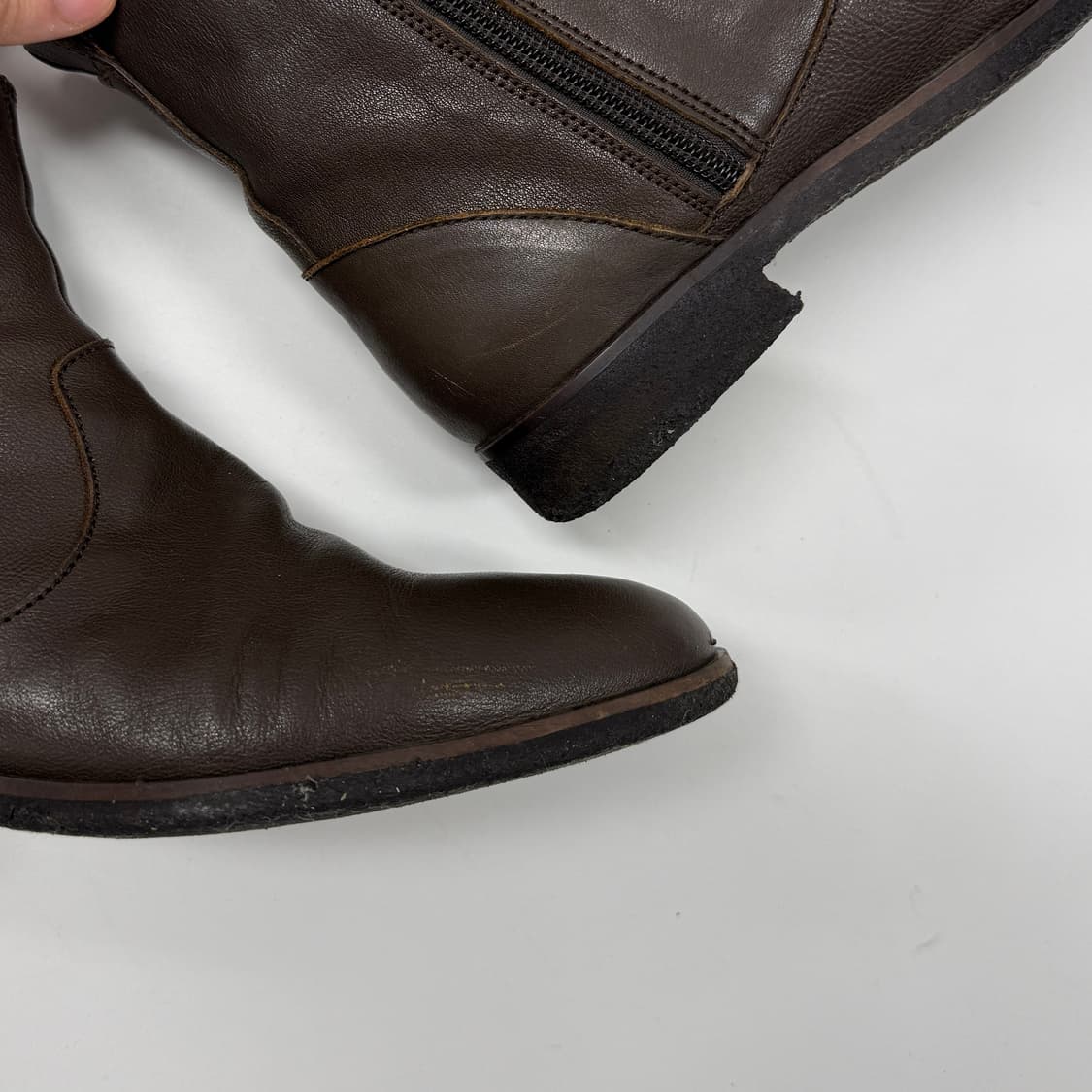 Margaret Howell side zip boots 상품이미지10