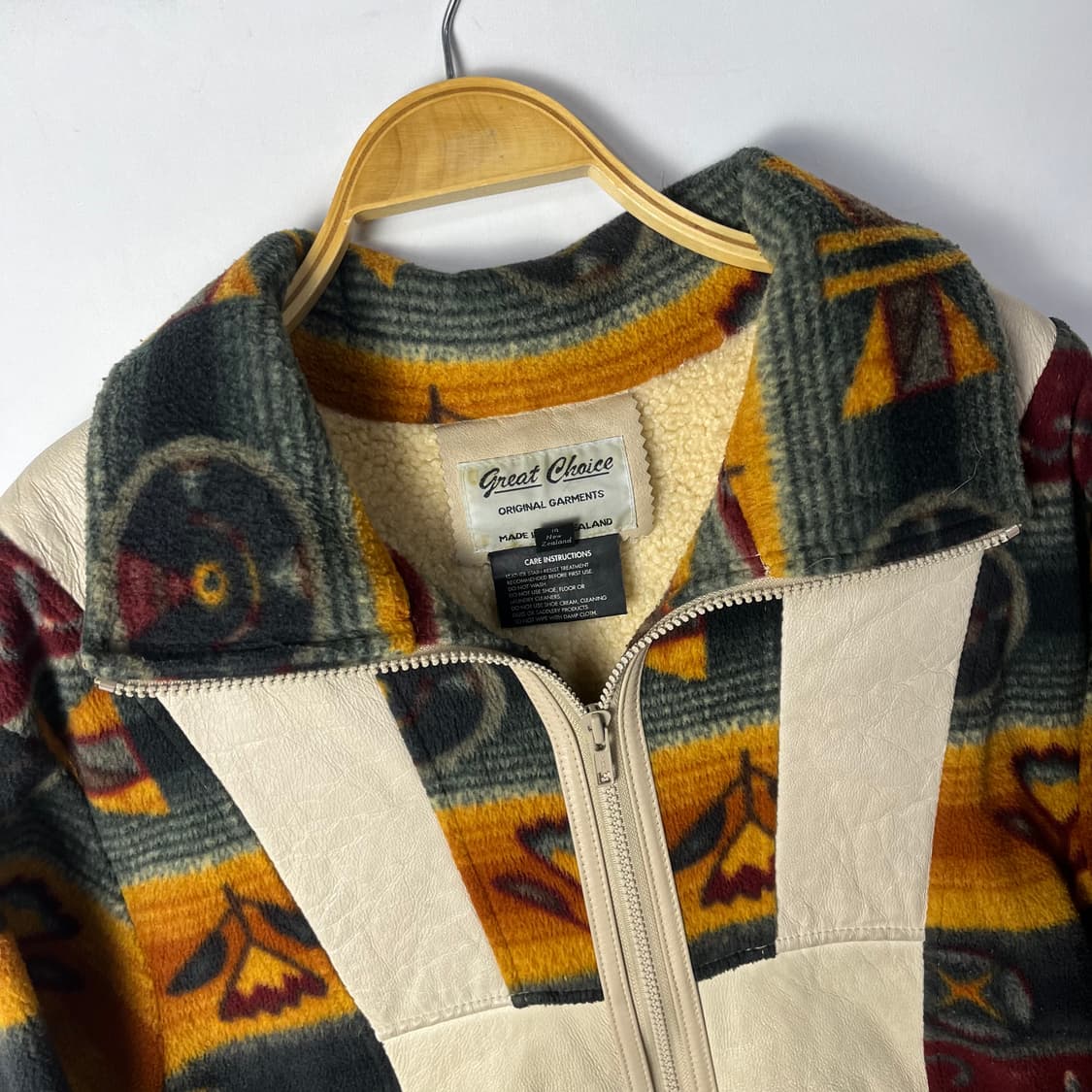 [Great Choice] 90's 뉴질랜드 램스킨 플리스자켓 상품이미지3