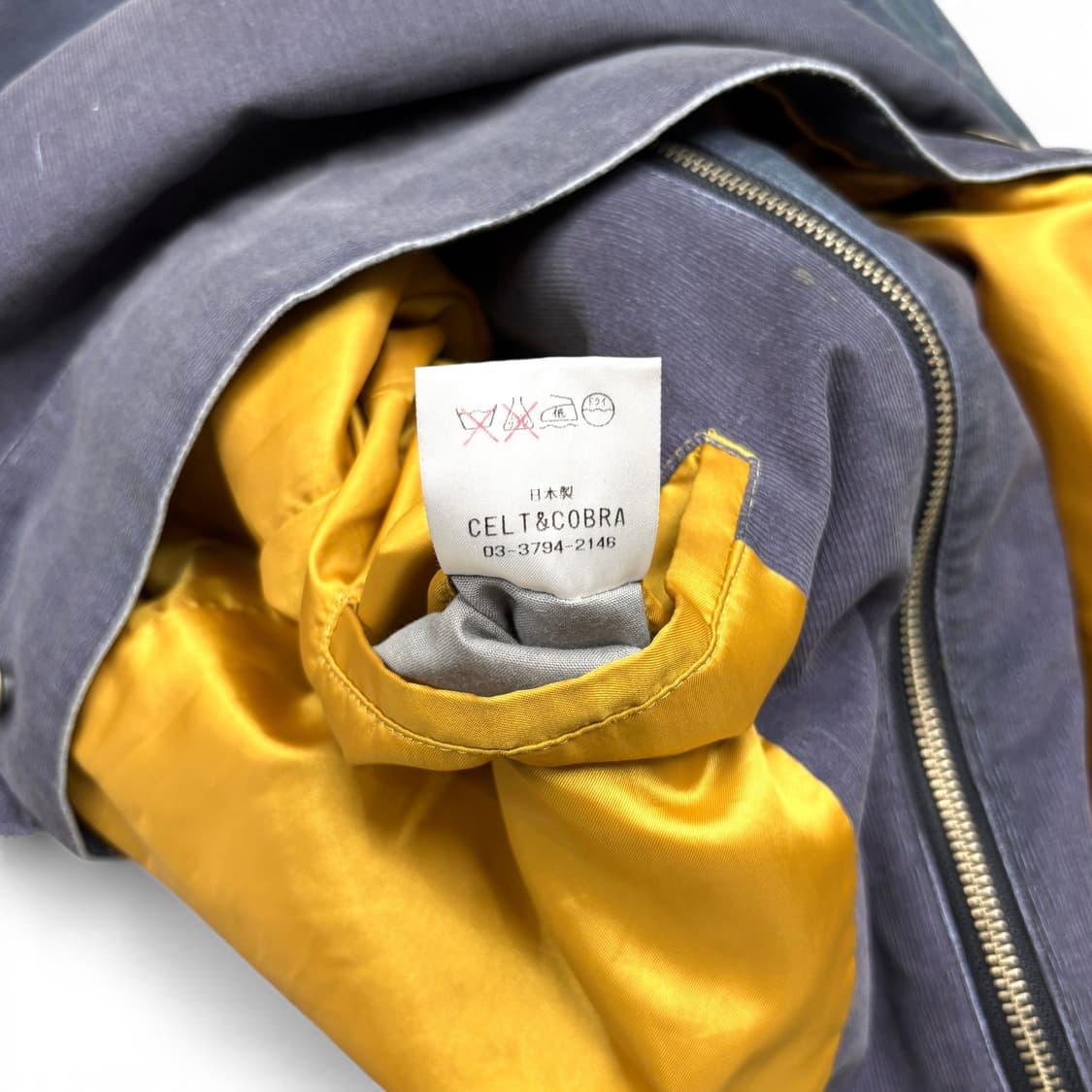 90-00's Celt&Cobra 카페 레이서 자켓 상품이미지8