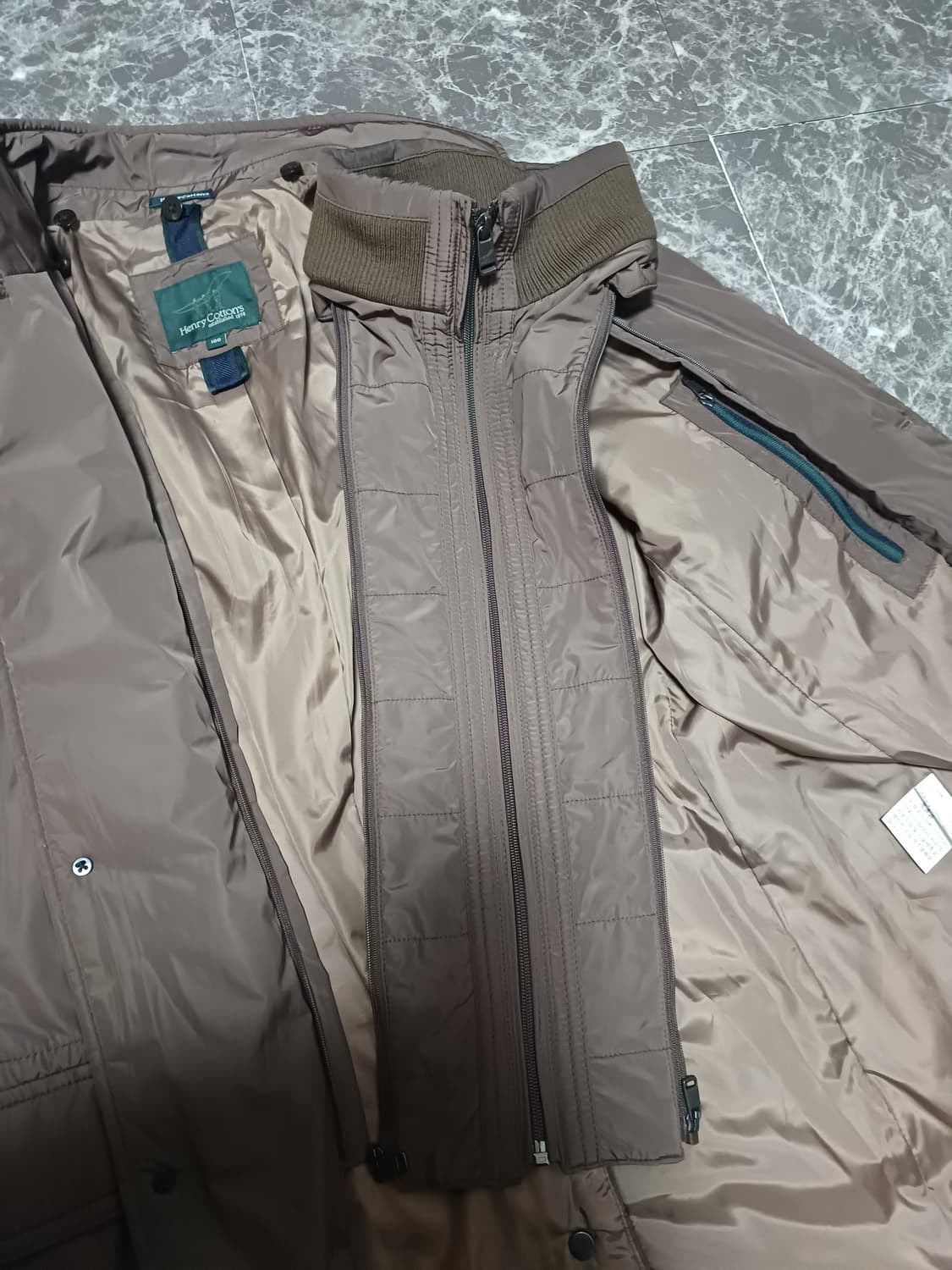 헨리코튼 남성 패딩 자켓  상품이미지5