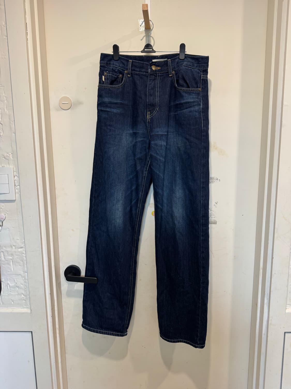 글로니93 미드라이즈루즈핏 진 인디고 상품이미지4