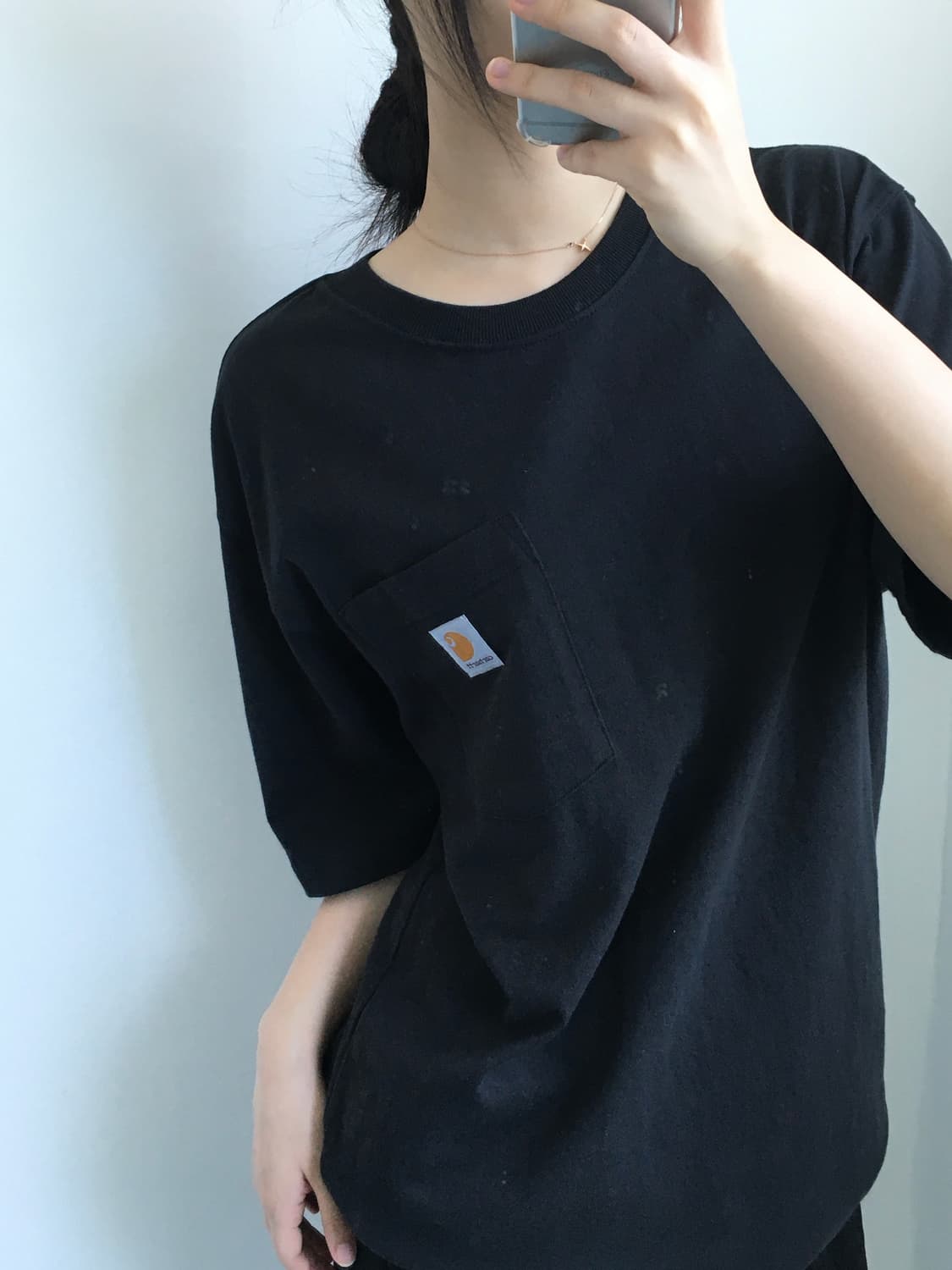 Carhartt 칼하트 블랙 티셔츠 상품이미지2