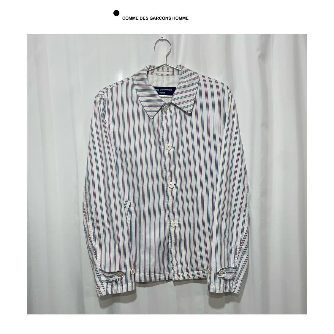 꼼데가르송 다나카옴므 셔츠 자켓 AD2003 상품이미지1