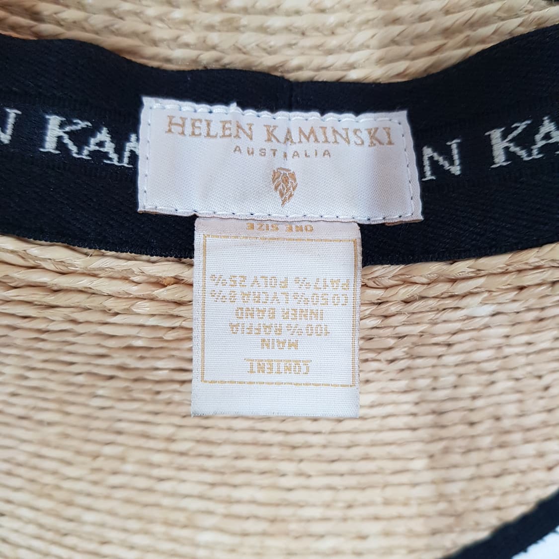 헬렌카민스키 Helen Kaminski  라피아 와이드 브림 썬바이저 상품이미지5