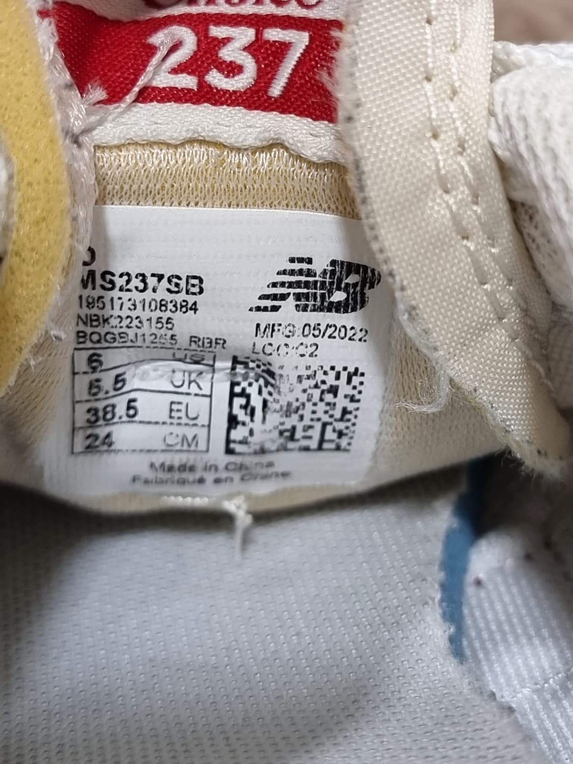 뉴발란스 237 문빔 클래식 버건디 (C863 상품이미지6