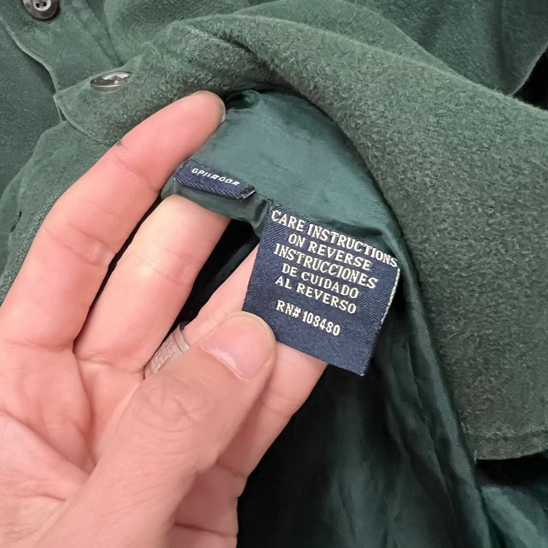 리바이스 헤비 코튼 워크 빈티지 셔츠 자켓 2XL 상품이미지5