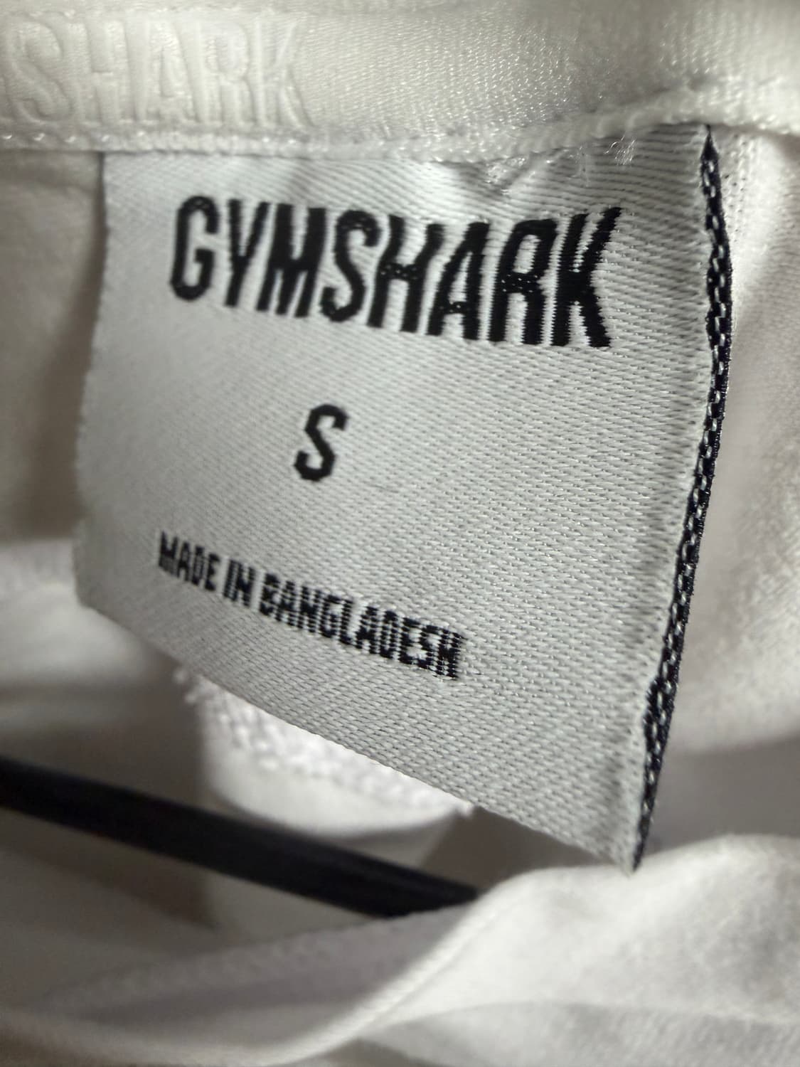 Gymshark 짐샤크 프라임 슬림핏 반팔 티셔츠 화이트 S 상품이미지3