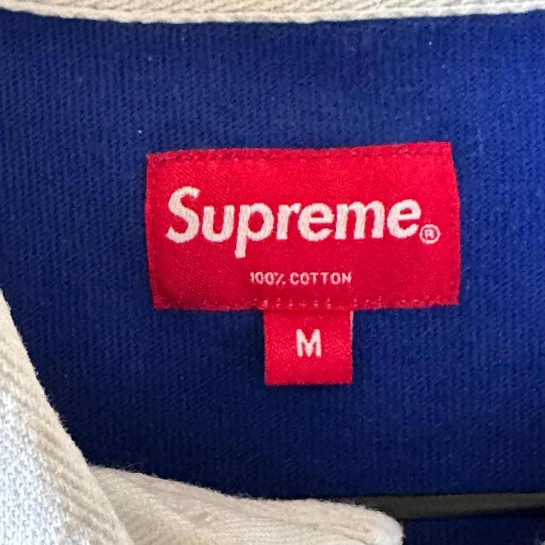 슈프림 리플렉티브 럭비티 (M) 상품이미지2