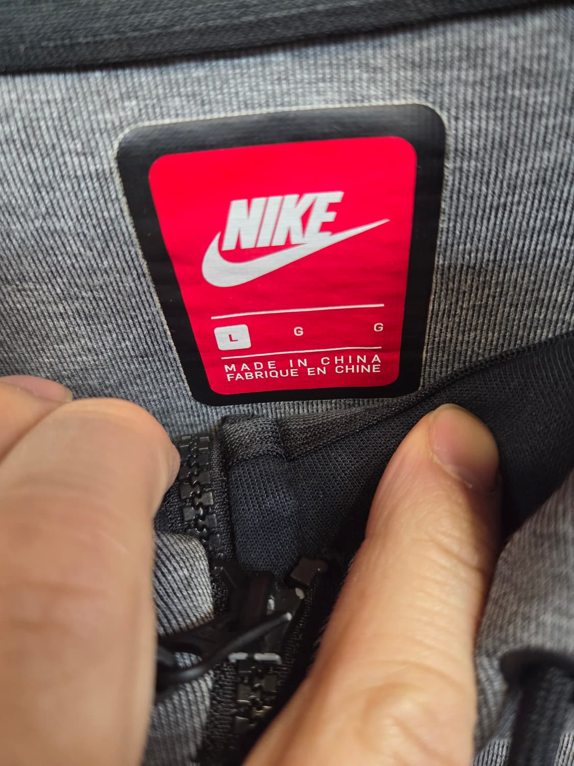 나이키 테크플리스 투웨이 후드집업 L 상품이미지3