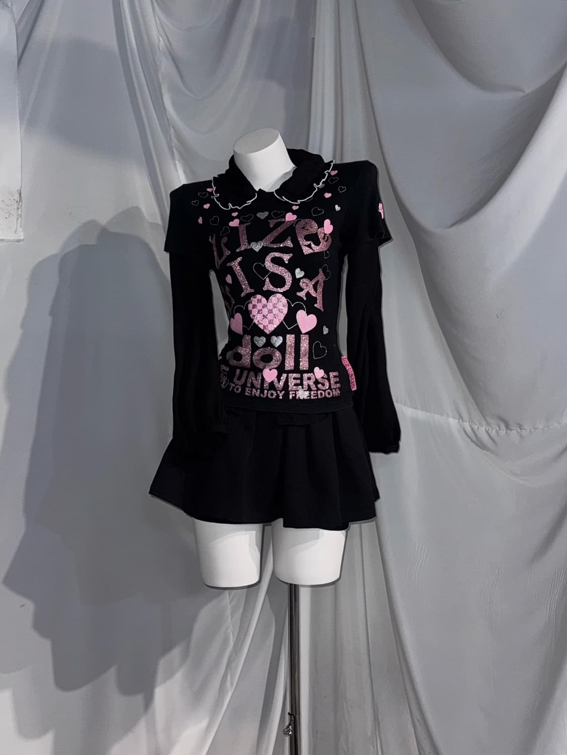 리즈리사 데일리 갸루 공겜여주깔 코디세트  상품이미지3