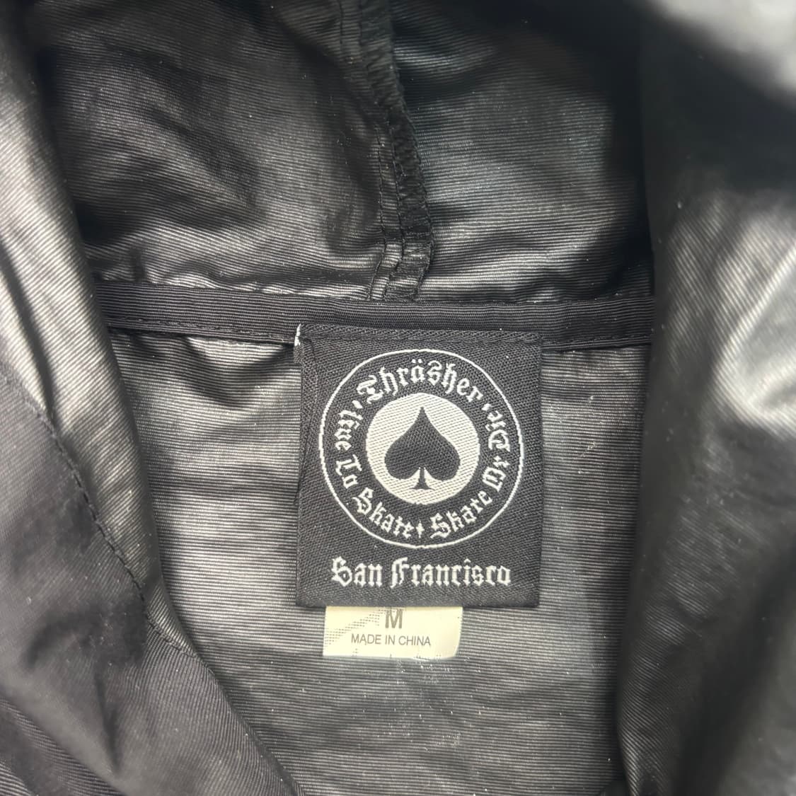 트레셔 블랙 코치 자켓 M 상품이미지7