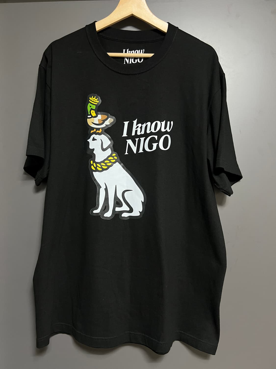 I KNOW NIGO 티셔츠 XL 상품이미지2