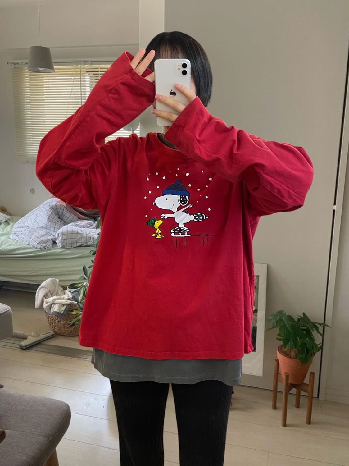 피너츠 롱슬리브 (Man M) AA4053 상품이미지1