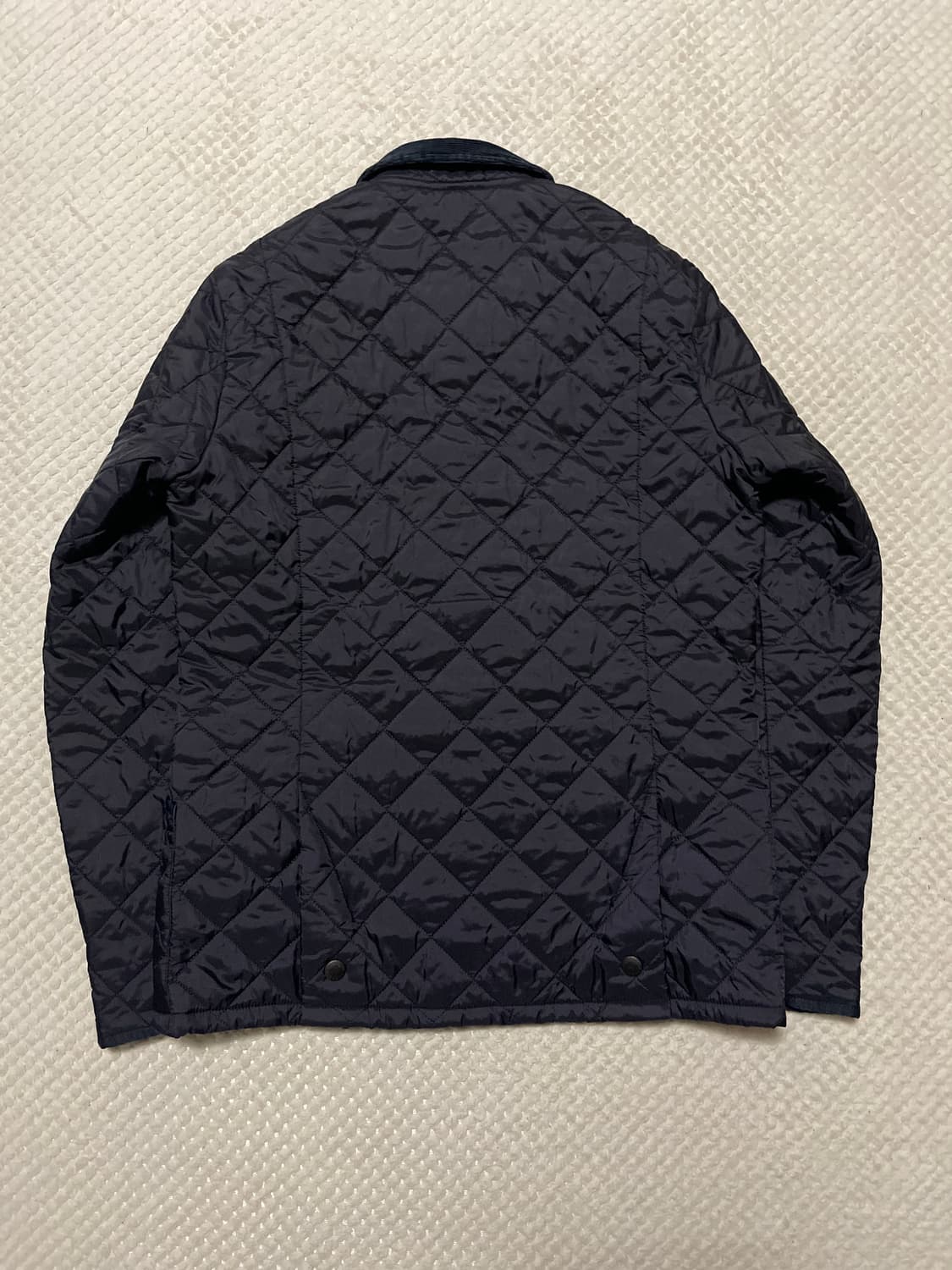 바버(Barbour) 헤리티지 리더스데일 퀼팅 자켓 네이비(클리닝O) 상품이미지3