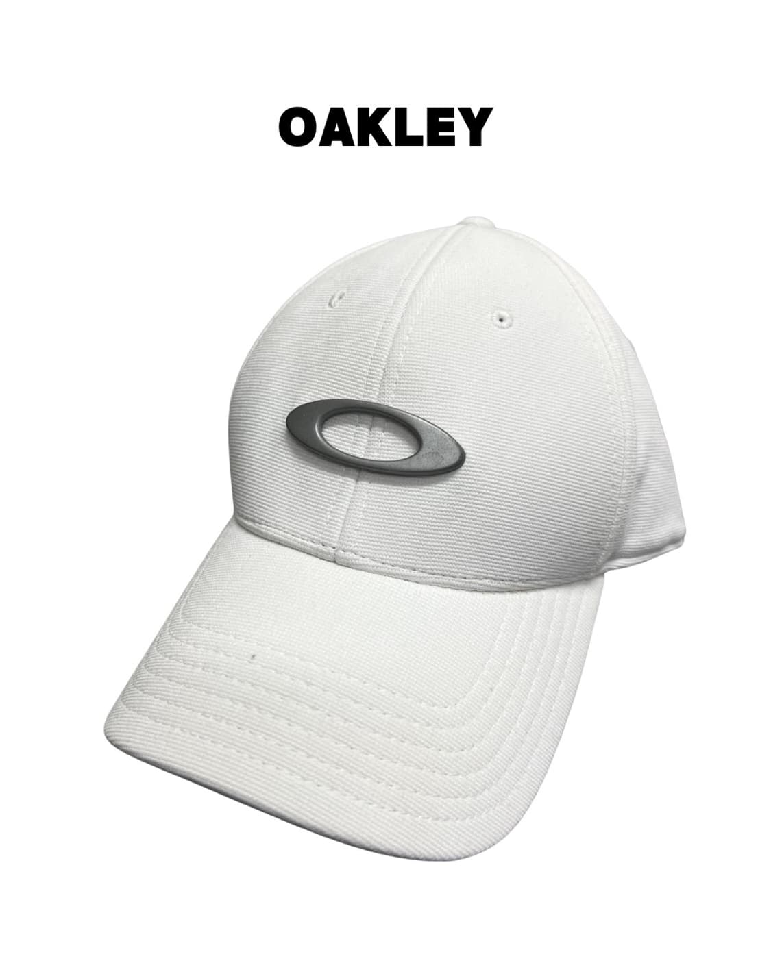 오클리 틴캔 볼캡 화이트 상품이미지1