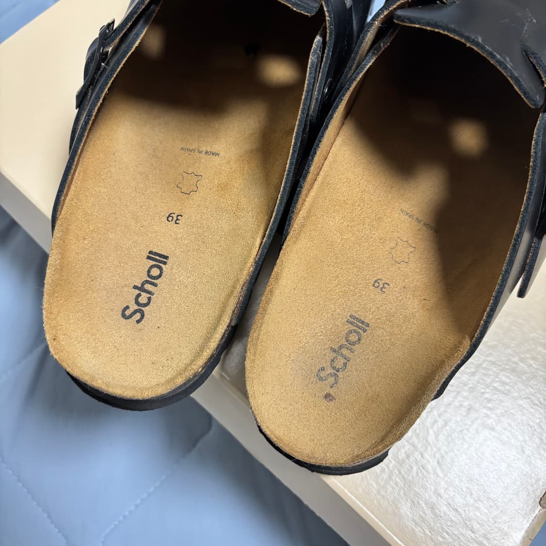 SCHOLL 숄 코르크 미드솔 크로그 샌들 블랙 39 (245 추천) 상품이미지6