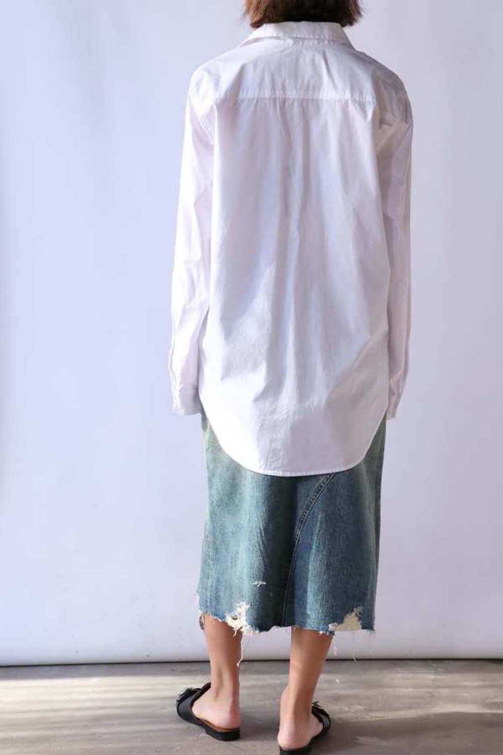 R13 알써틴 폴드아웃 셔츠 L 새상품 상품이미지9