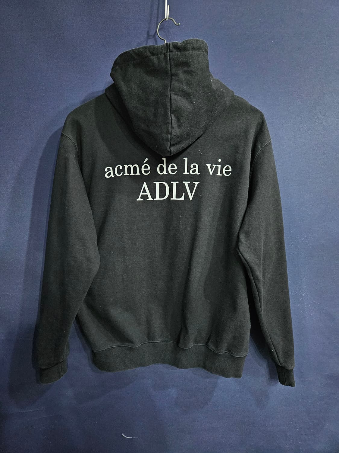 아크메드라비 프린팅 블랙 남성 오버핏 95~100 후드티  상품이미지2