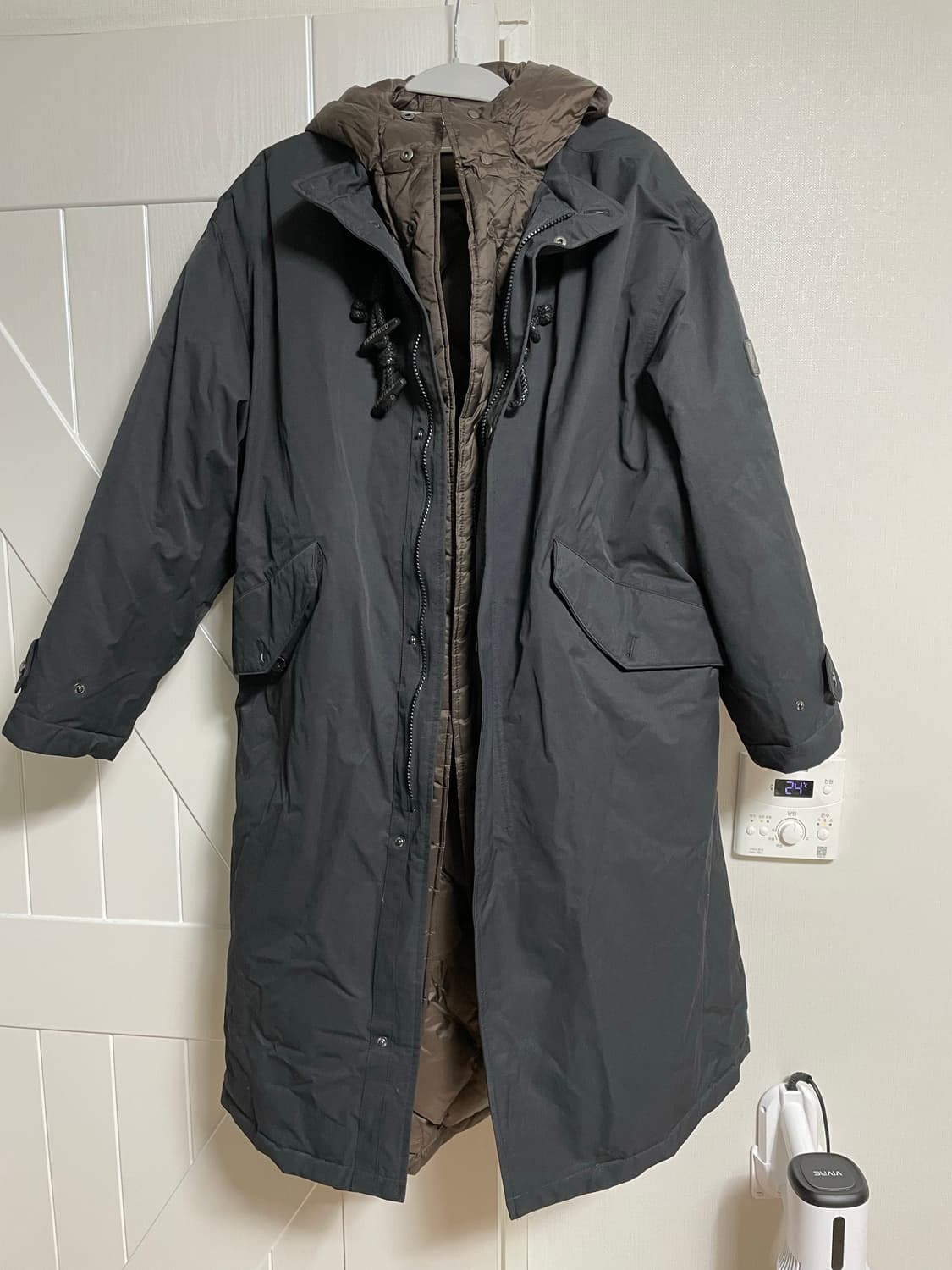 펜필드 더플 리버시블 파카 블랙 상품이미지1