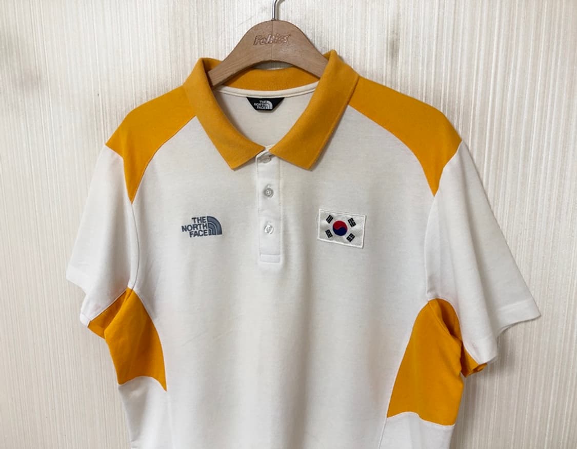 노스페이스국대 팀코리아 선수지급/실착 폴로티셔츠 110 상품이미지6