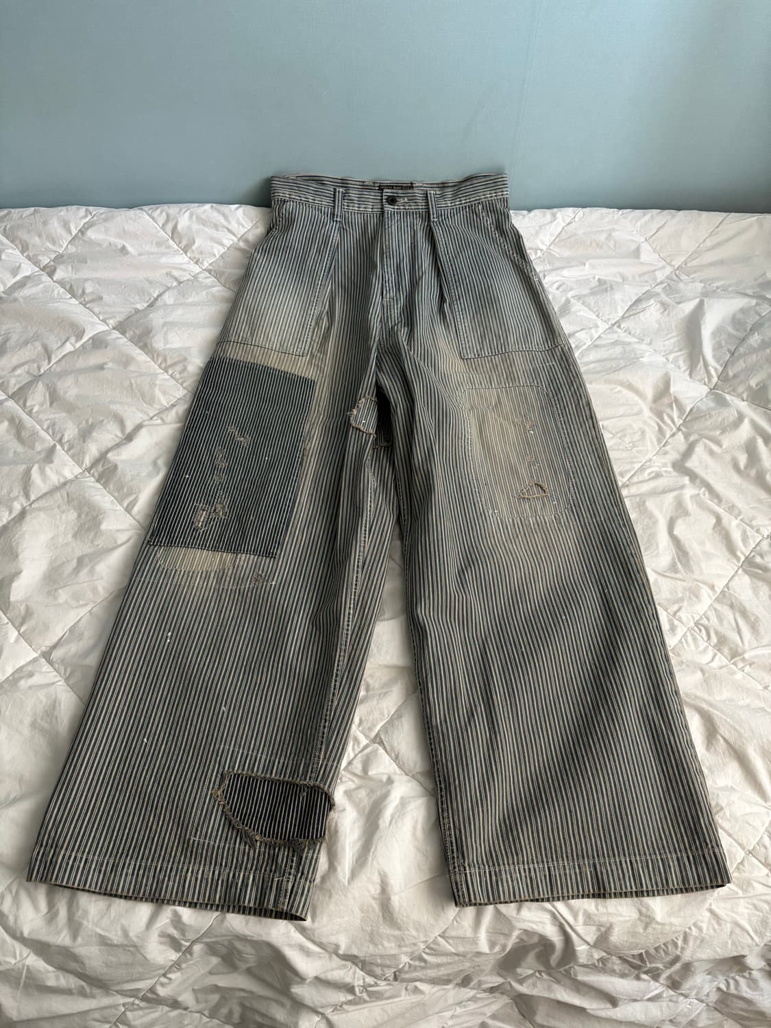 [3] 캐피탈 리버티 히코리 퍼티그 배기 팬츠 상품이미지1