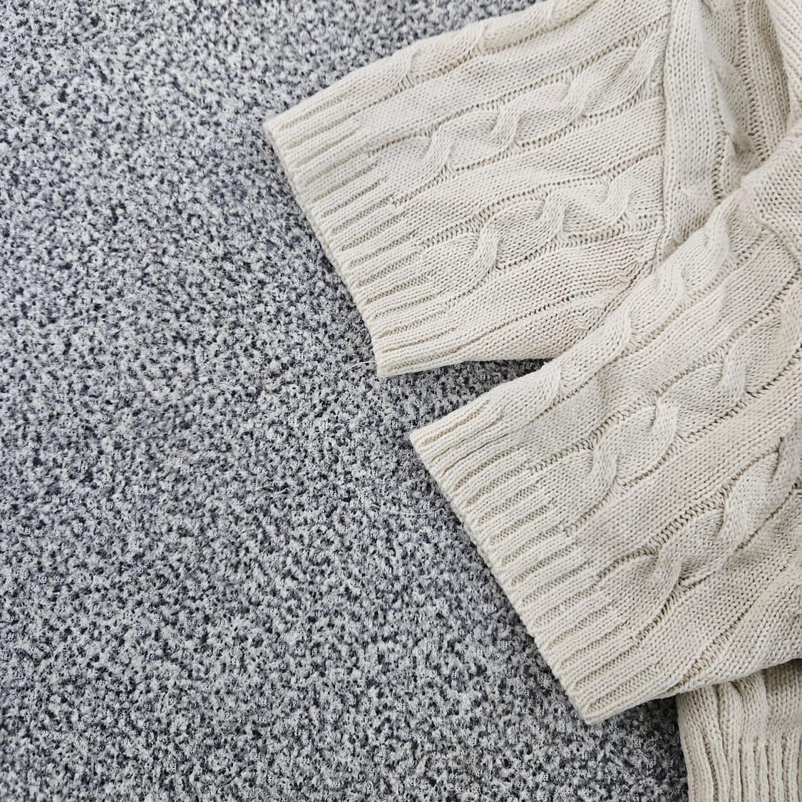 [XL] 폴로 랄프로렌 여성 반팔 케이블 니트 1104JM2 상품이미지4