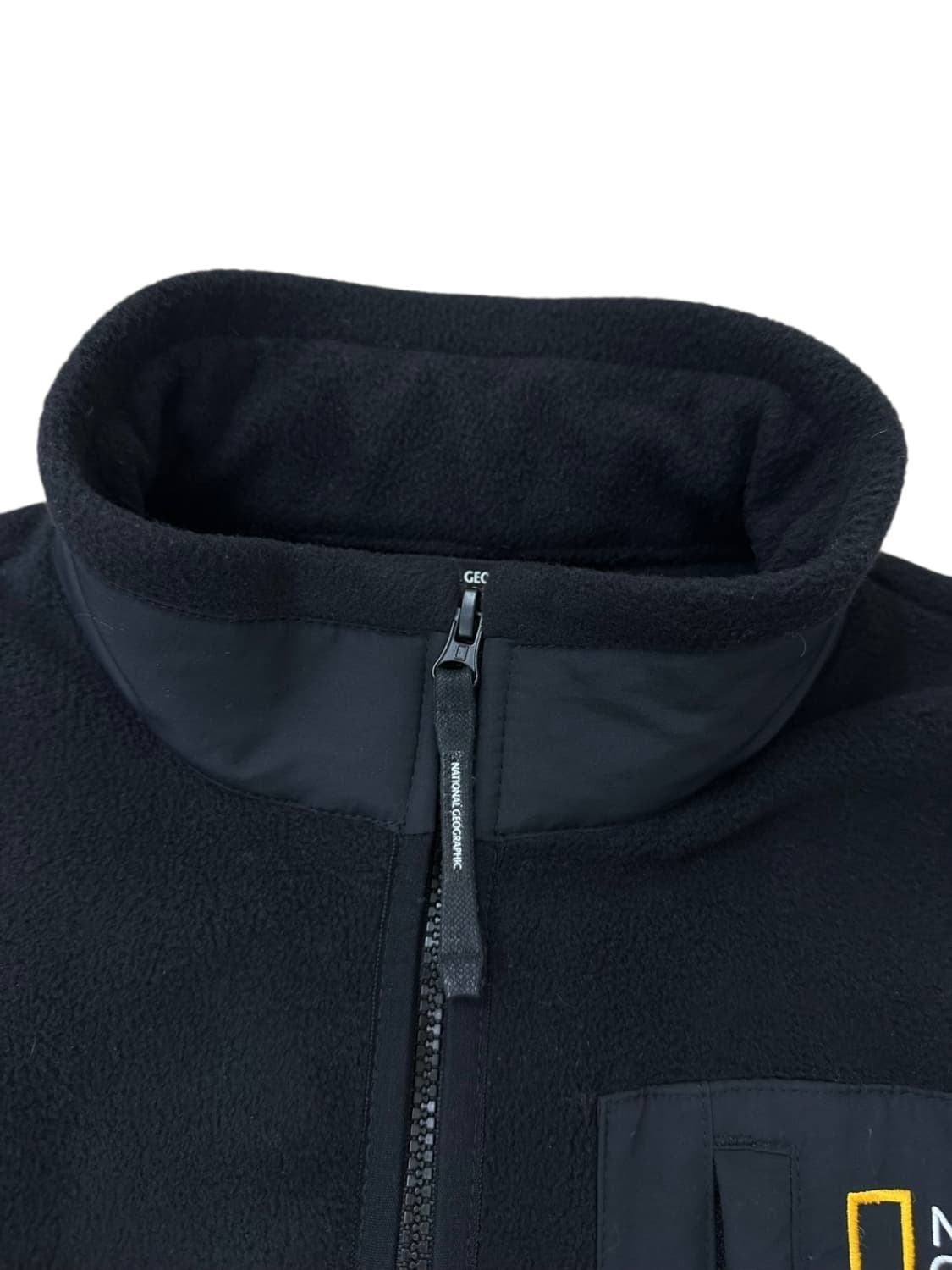 내셔널지오그래픽 플리스 후리스 블랙 (L) 상품이미지4