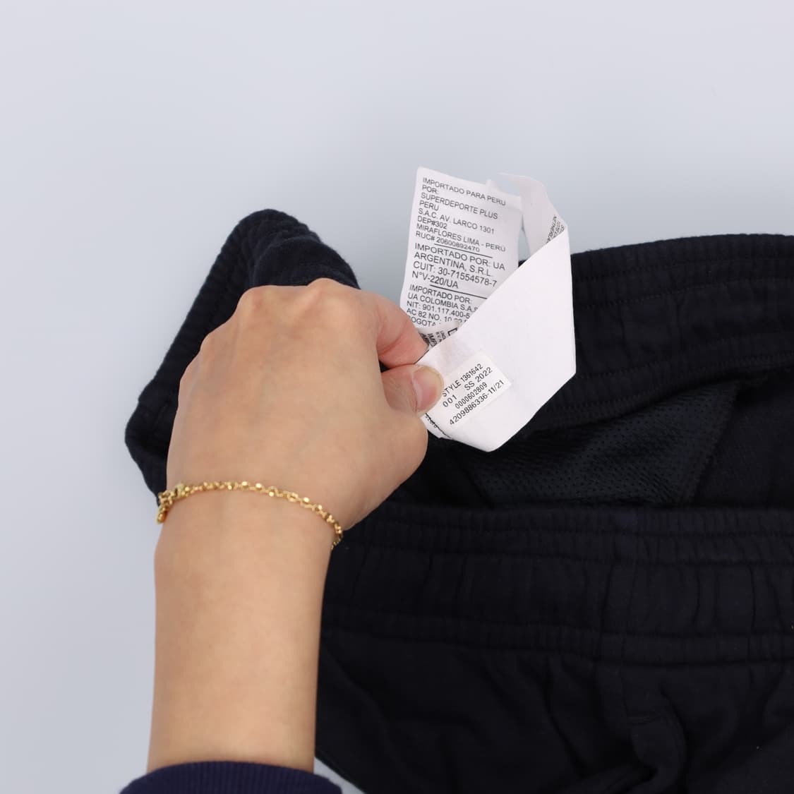 LG 언더아머 블랙 조거팬츠 0123H2 상품이미지6