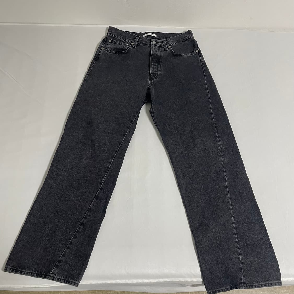 선플라워 와이드 트위스티드 데님 진 상품이미지2