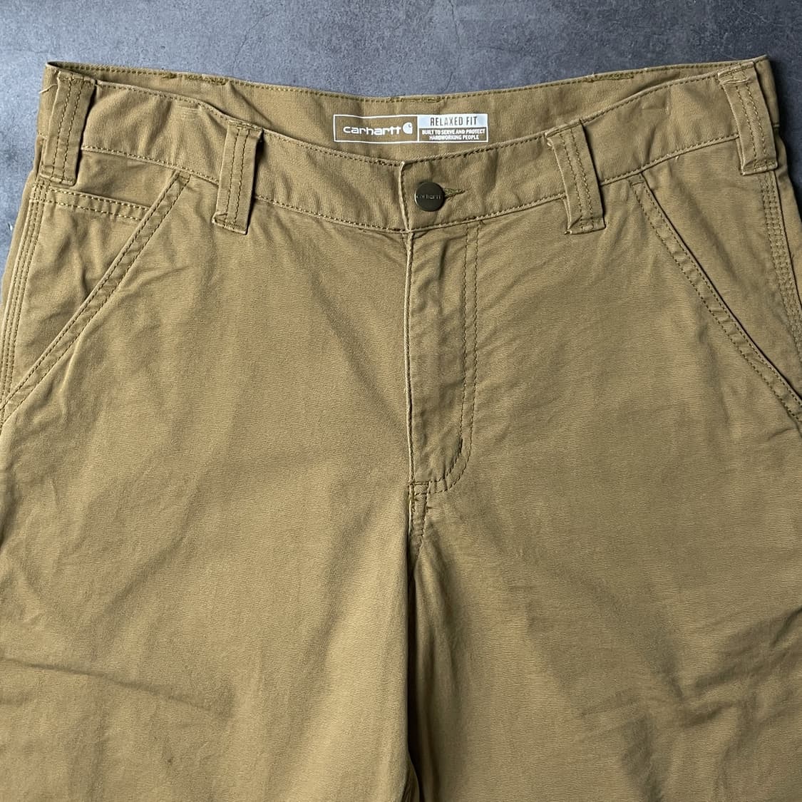 CARHARTT 칼하트103652 카멜 카펜터 워크 하프팬츠 A01051 상품이미지2