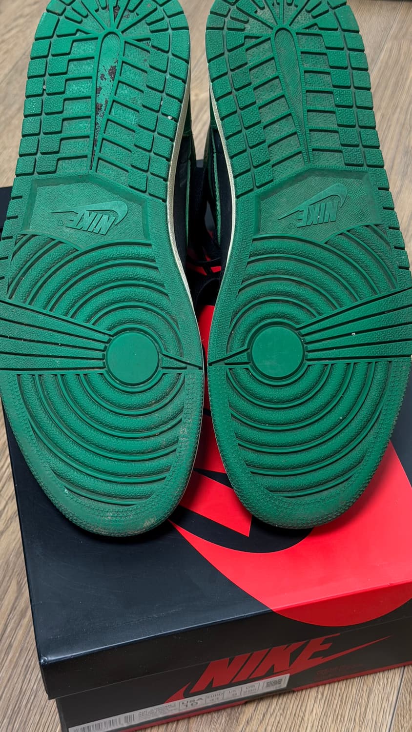 조던 1 레트로 하이 파인 그린 블랙 상품이미지4