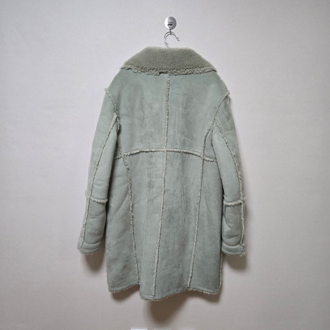 시눈 롱 무스탕 자켓  상품이미지8