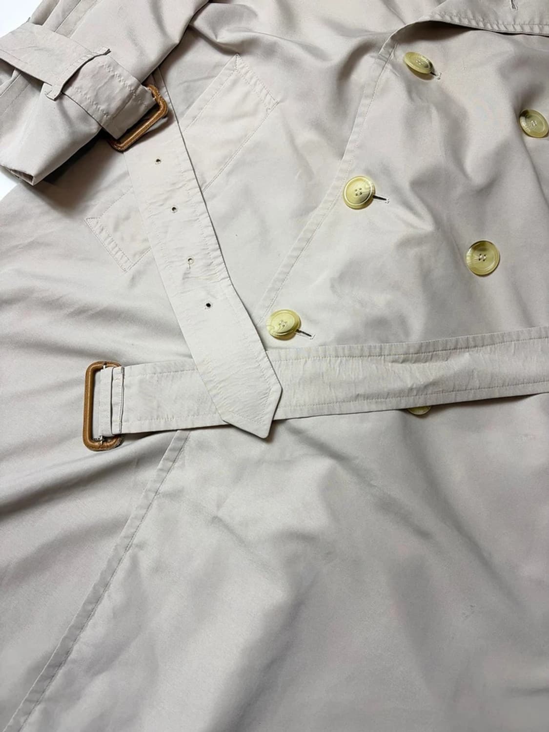 버버리 90's OG 러프 벨티드 트렌치 코트 PN9258 상품이미지4