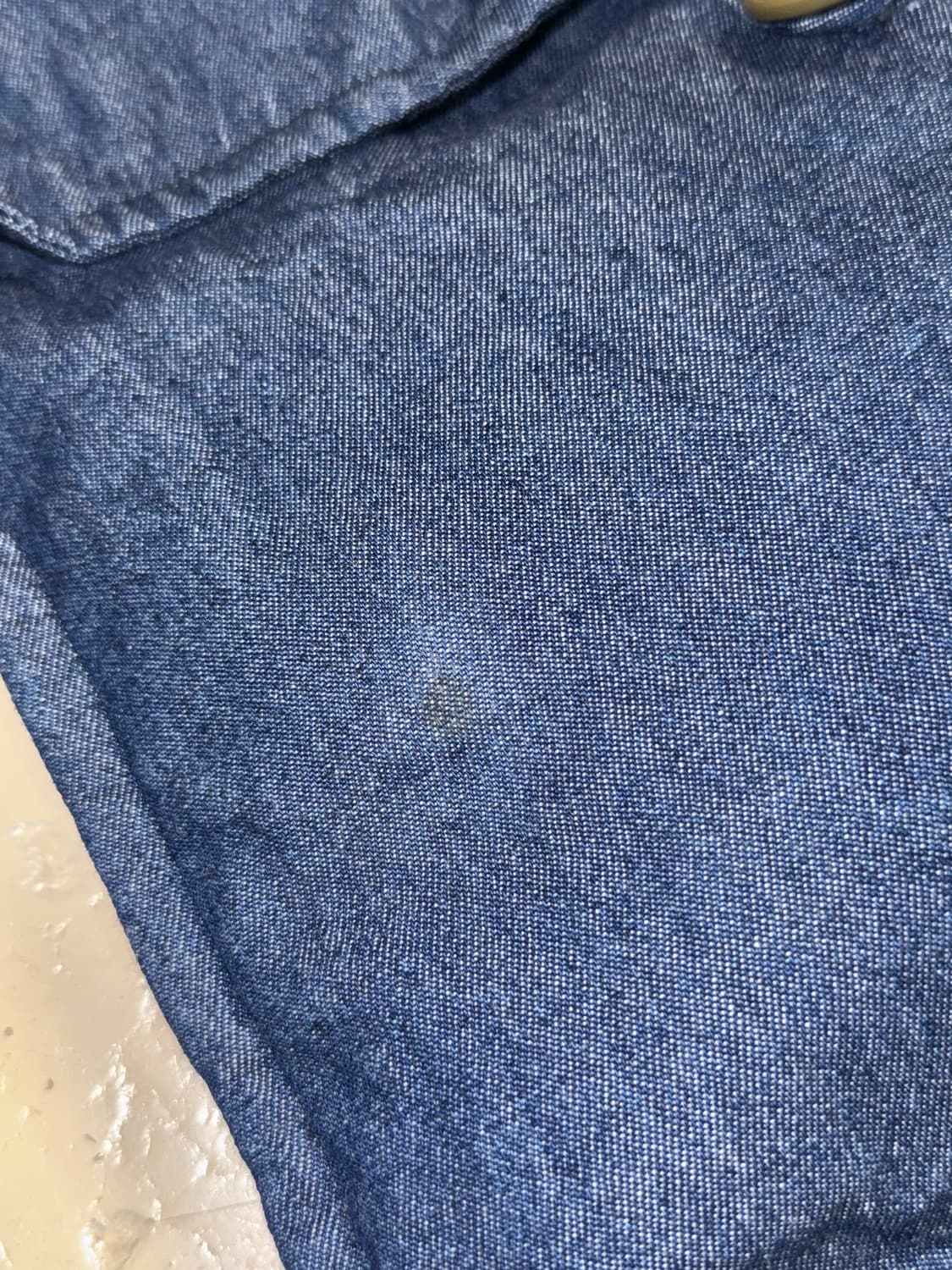 (착샷o)denim button detail cross bag 상품이미지3