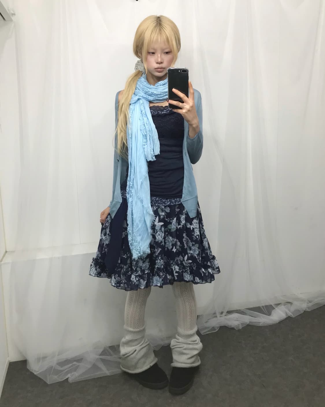 ✿ 블루 플라워 페어리 코디 set ✿ 상품이미지1