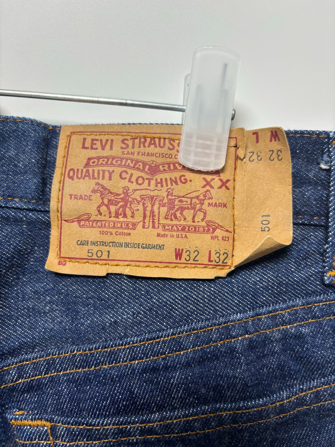 80s USA Levis 501 Denim Pants 상품이미지4