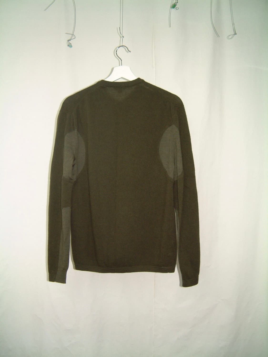 Helmut lang 05aw paneled V-neck sweater 상품이미지4