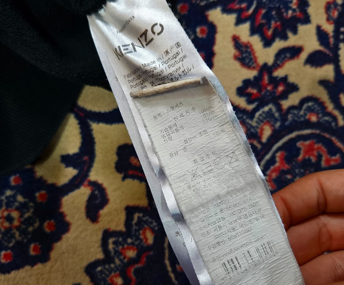 (매장택) 겐조(KENZO) 20ss 시그니쳐 빅 자수 맨투맨 L 상품이미지6