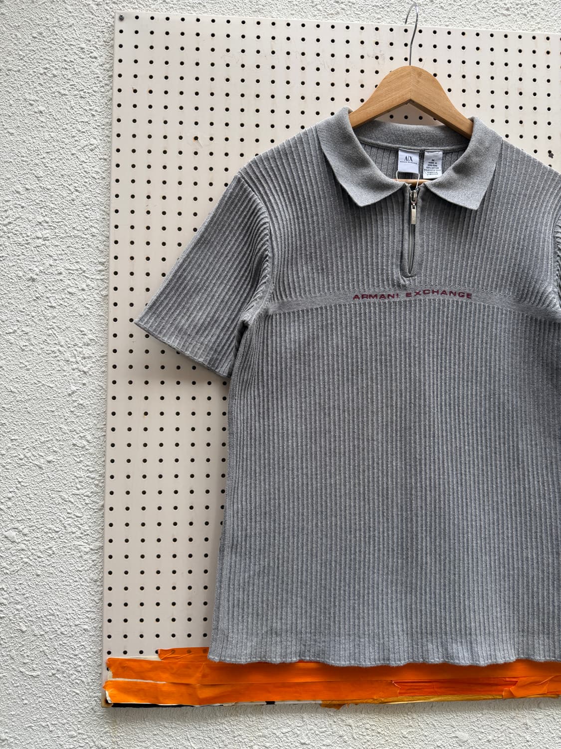 ARMANI EXCHANGE HALF ZIP 아르마니 반팔니트 상품이미지6