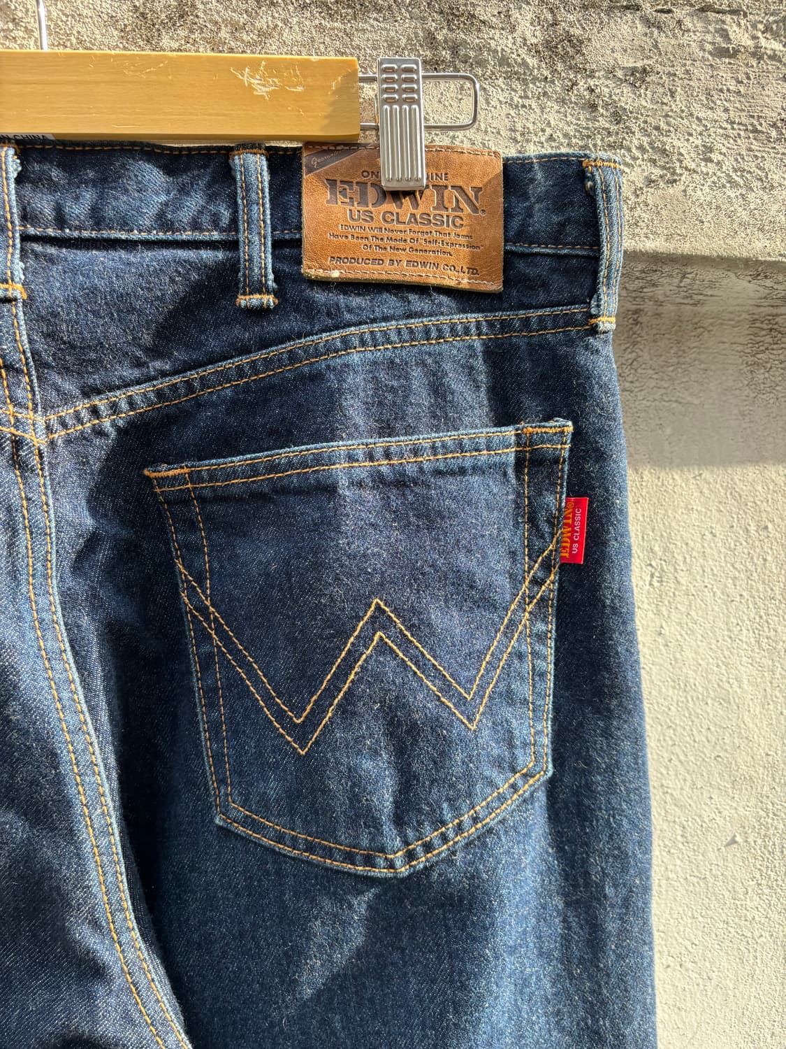 Edwin US Classic Straight Fit Denim Jean 상품이미지8