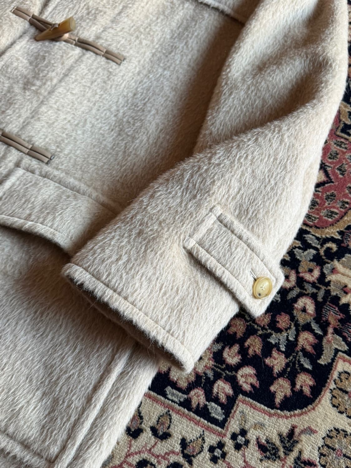 아뇨나 알파카 모헤어 더플코트 100 상품이미지7