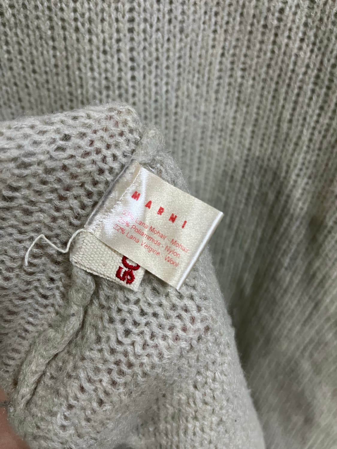 마르니 베이지 니트 50 상품이미지3