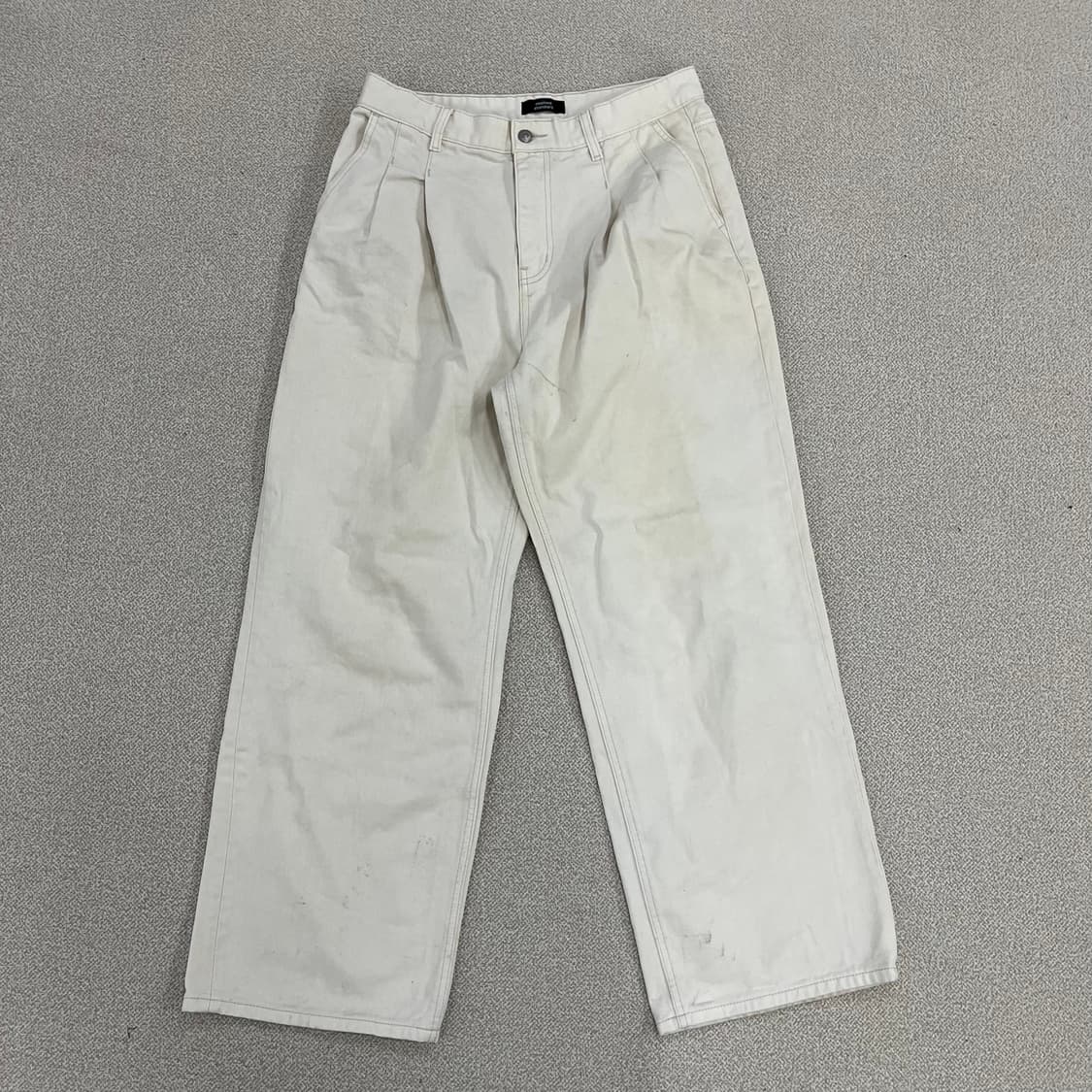 31 무신사스탠다드 코튼 와이드 면바지 0213M 상품이미지1