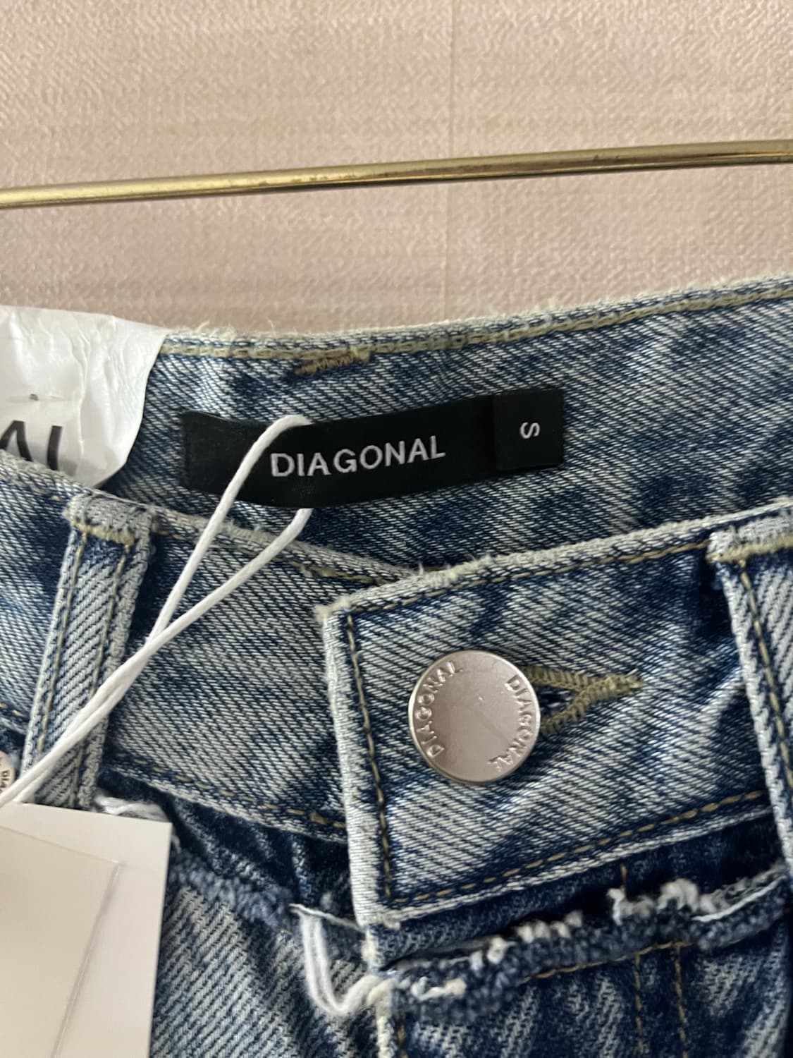다이애그널 DIAGONAL stitched denim(S) 상품이미지9