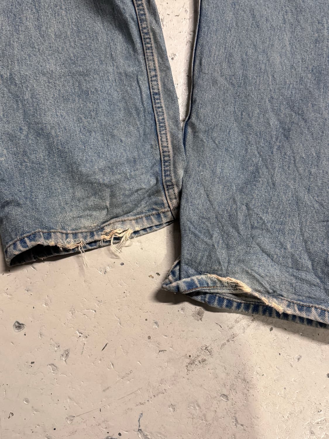 No.05 Jeans 디스트로이드 와이드 데님팬츠 상품이미지9