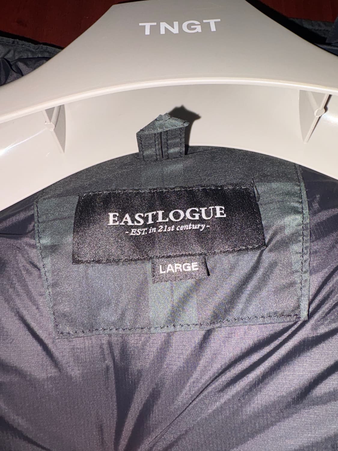 이스트로그 유틸리티파카 블랙와치 L 상품이미지3