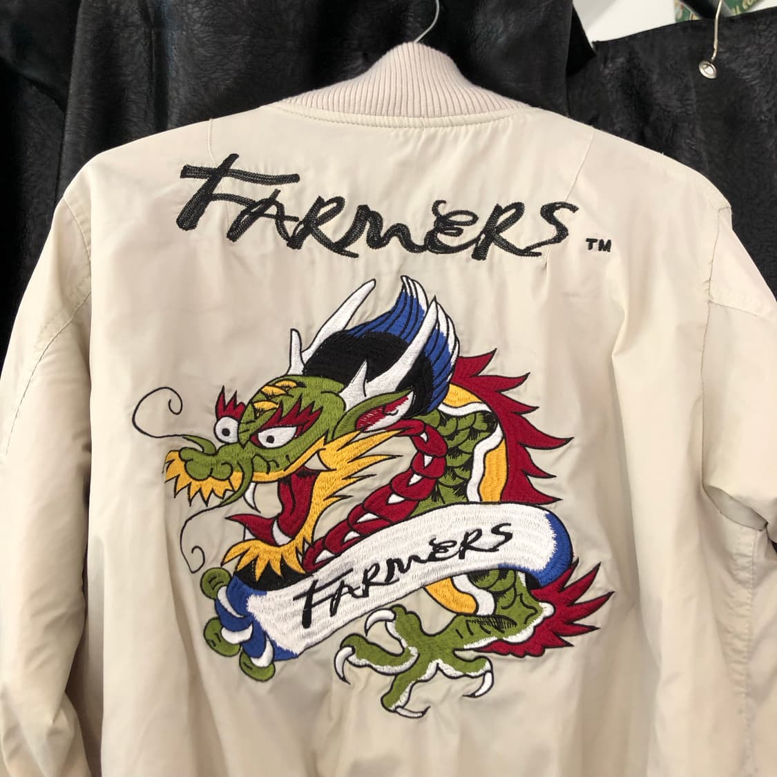 Vintage 💿 farmers dragon beig 상품이미지8