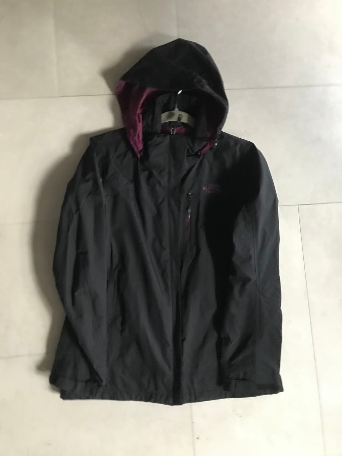 노페 블랙 바람막이 상품이미지8