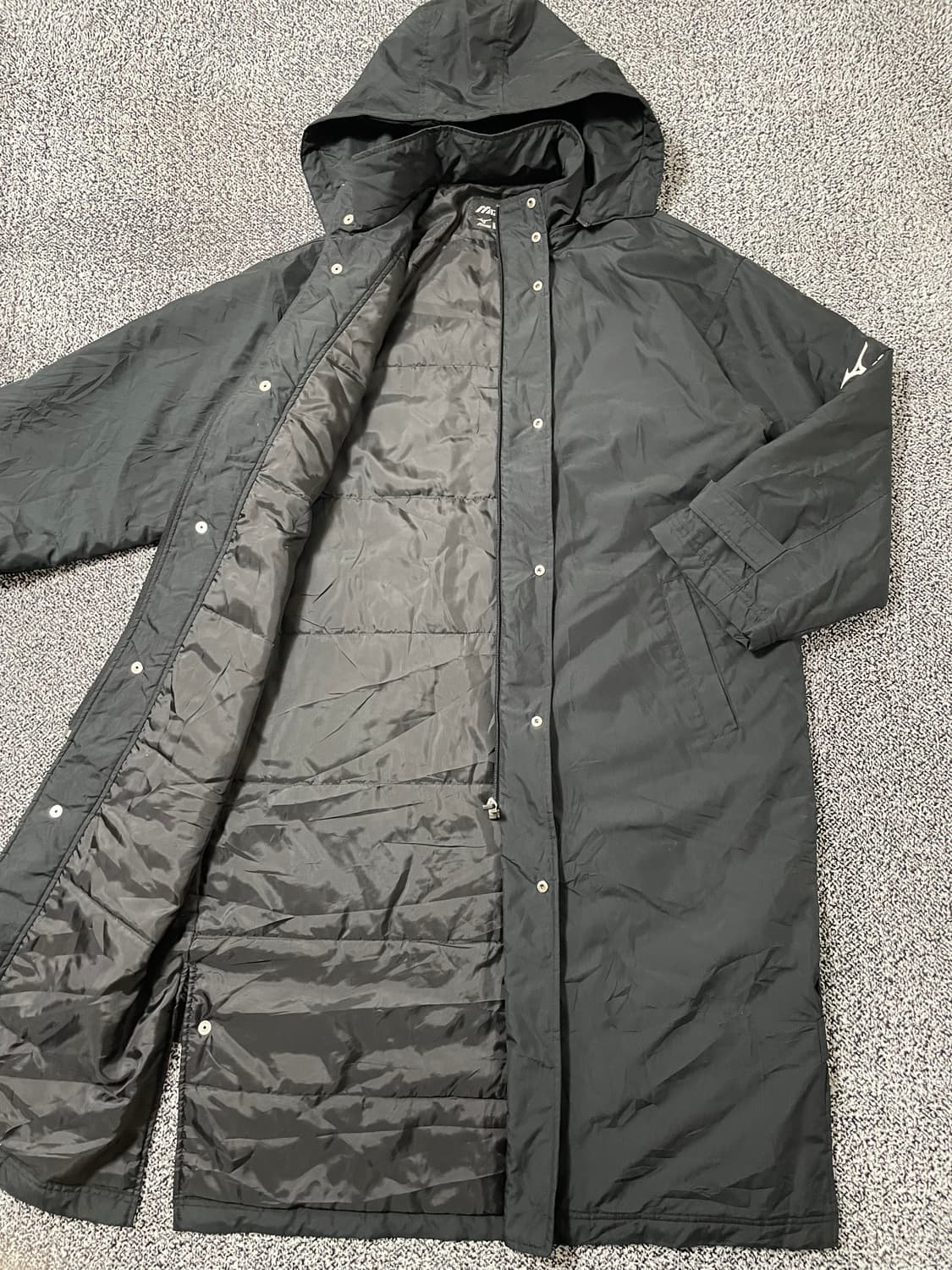 빈티지9. 미즈노 롱 점퍼 바람막이 돕바 벤치코트 상품이미지3