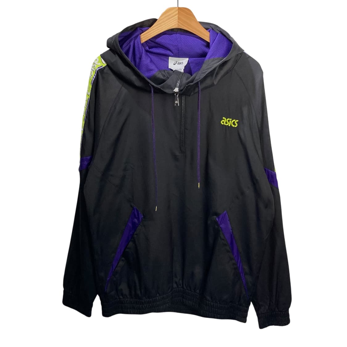 아식스 블랙 아노락 상품이미지2